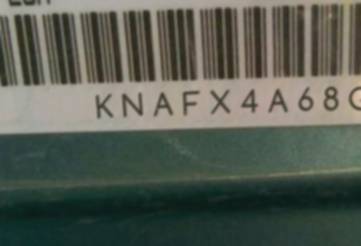 VIN prefix KNAFX4A68G55