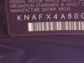 VIN prefix KNAFX4A80G55