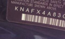 VIN prefix KNAFX4A83G55