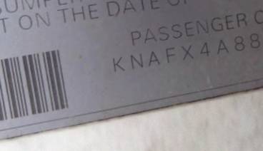 VIN prefix KNAFX4A88E51