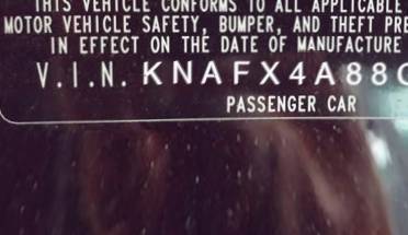 VIN prefix KNAFX4A88G55