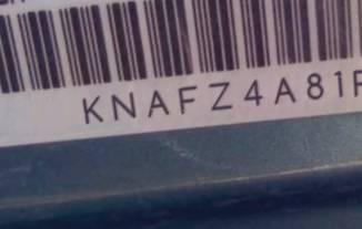VIN prefix KNAFZ4A81F52