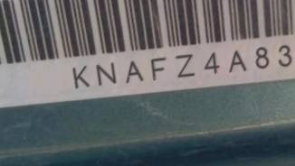 VIN prefix KNAFZ4A83E50