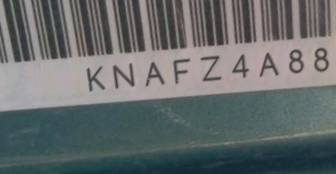 VIN prefix KNAFZ4A88E50