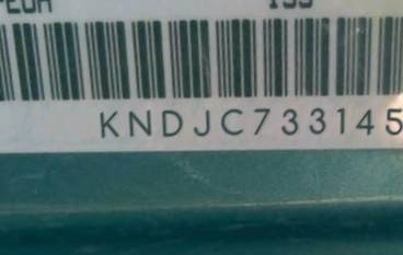 VIN prefix KNDJC7331453