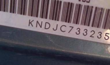 VIN prefix KNDJC7332350