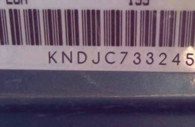 VIN prefix KNDJC7332453