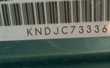 VIN prefix KNDJC7333655