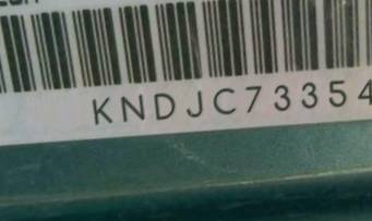 VIN prefix KNDJC7335453