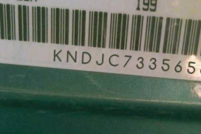 VIN prefix KNDJC7335656