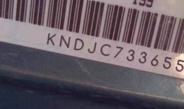 VIN prefix KNDJC7336553