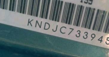 VIN prefix KNDJC7339451