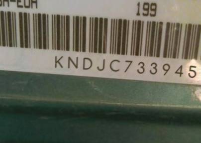 VIN prefix KNDJC7339453