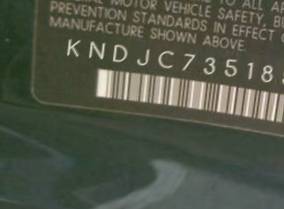 VIN prefix KNDJC7351858