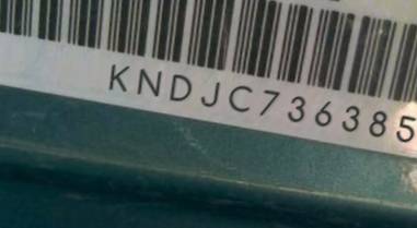 VIN prefix KNDJC7363857