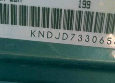 VIN prefix KNDJD7330655