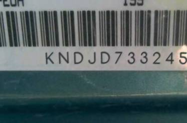 VIN prefix KNDJD7332453
