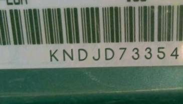 VIN prefix KNDJD7335452