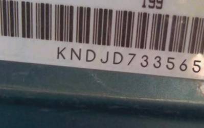 VIN prefix KNDJD7335656