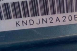 VIN prefix KNDJN2A20E70
