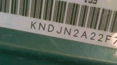 VIN prefix KNDJN2A22F72