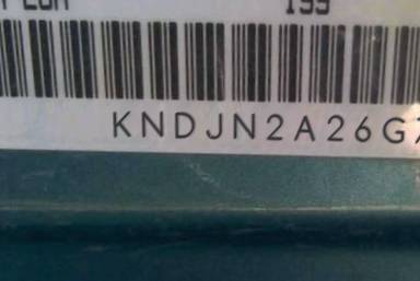 VIN prefix KNDJN2A26G78