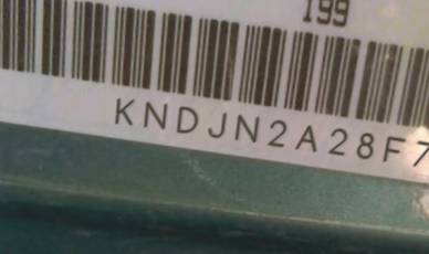 VIN prefix KNDJN2A28F72