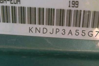 VIN prefix KNDJP3A55G72