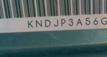 VIN prefix KNDJP3A56G78