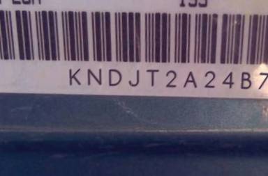VIN prefix KNDJT2A24B77
