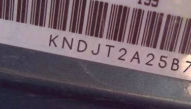 VIN prefix KNDJT2A25B72