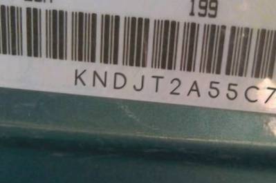 VIN prefix KNDJT2A55C74