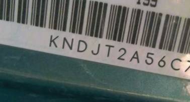 VIN prefix KNDJT2A56C73
