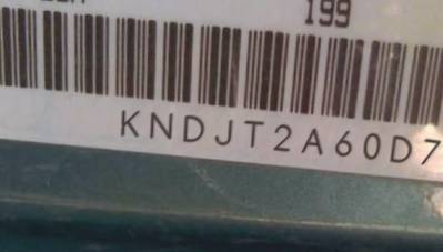 VIN prefix KNDJT2A60D77
