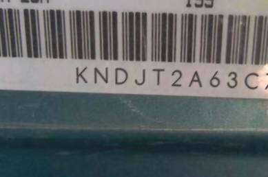 VIN prefix KNDJT2A63C73