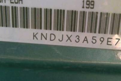 VIN prefix KNDJX3A59E77