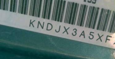 VIN prefix KNDJX3A5XF77