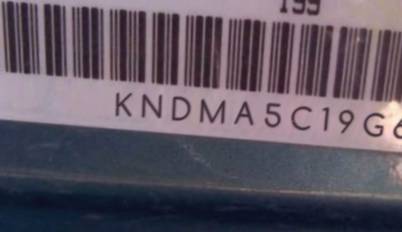 VIN prefix KNDMA5C19G61