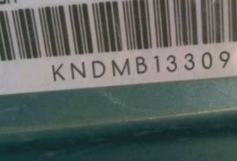VIN prefix KNDMB1330962