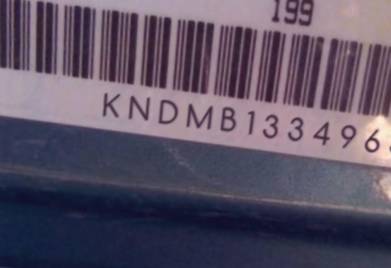 VIN prefix KNDMB1334963