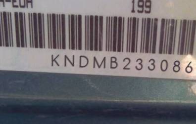 VIN prefix KNDMB2330861