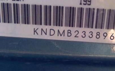 VIN prefix KNDMB2338963