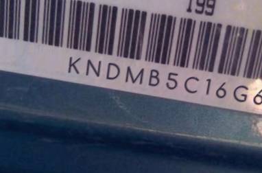 VIN prefix KNDMB5C16G62