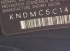 VIN prefix KNDMC5C14G61