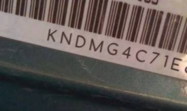 VIN prefix KNDMG4C71E65