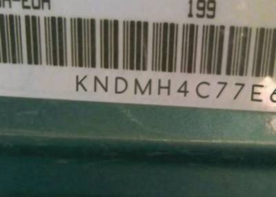 VIN prefix KNDMH4C77E65