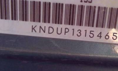 VIN prefix KNDUP1315465