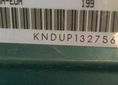 VIN prefix KNDUP1327566