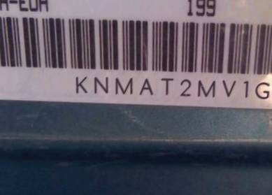 VIN prefix KNMAT2MV1GP7