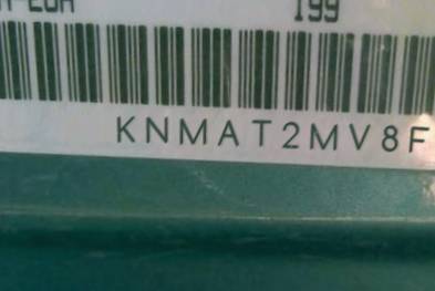 VIN prefix KNMAT2MV8FP5